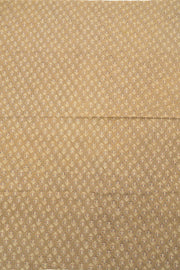 Beige Ajrakh Printed Cutwork Applique Embroidered Cotton Patchwork 3 Piece Salwar Suit Material 10062959