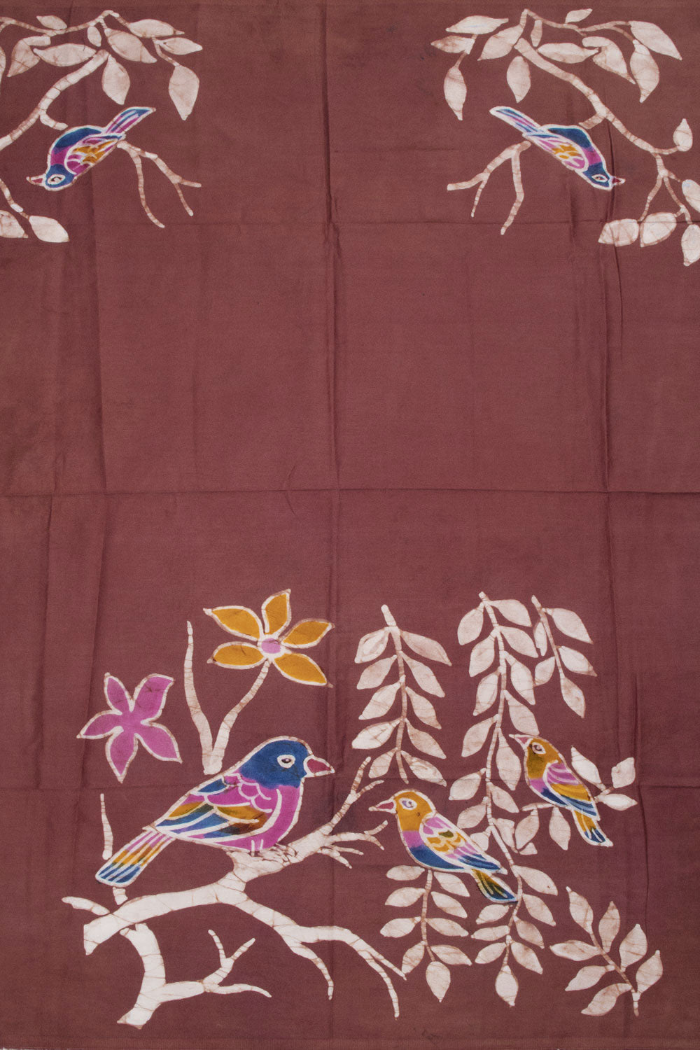 Batik Printed Cotton Blouse Material - 10063007