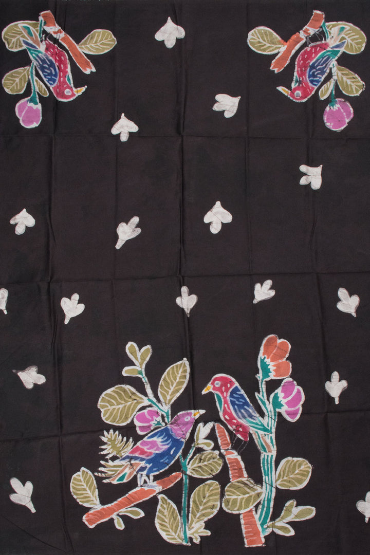 Batik Printed Cotton Blouse Material - 10063012