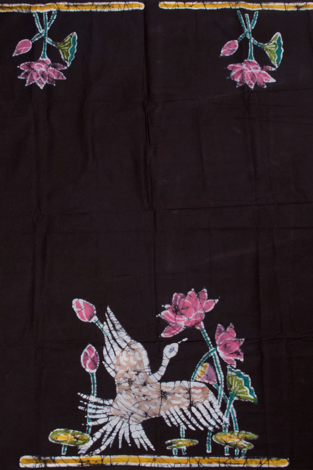 Batik Printed Cotton Blouse Material - 10063014