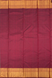 Maroon Pure Zari Bridal Kanjivaram Silk Saree 10063066