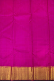 Aquamarine Green Pure Zari Jacquard Kanjivaram Silk Saree 10063078