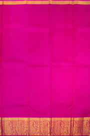 Light Olive Green Pure Zari Jacquard Kanjivaram Silk Saree 10063088