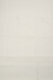 White Banarasi Cotton Salwar Suit Material