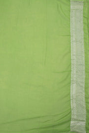 Green  Banarasi Katrua Georgette Saree