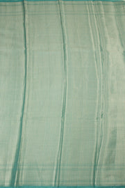 Tiffany Blue Handloom Banarasi Chiniya Silk Saree  10063227
