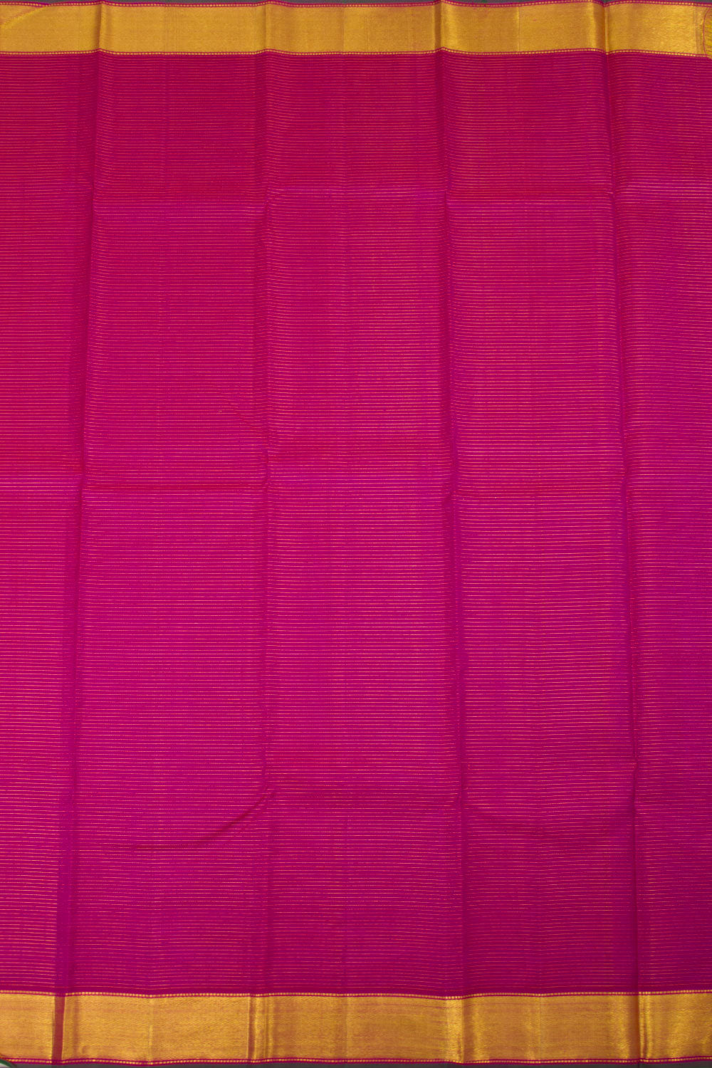 Dark Hot Pink Pure Zari  Kanjivaram Silk Saree 10063313