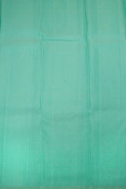 Aqua Blue Handloom Pure Zari Kanjivaram Silk Saree 10063315