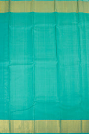 Indigo Blue Pure Zari Korvai Kanjivaram Silk Saree 10063330