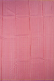 Carrot Orange Pure Zari Kanjivaram Silk Saree 10063355