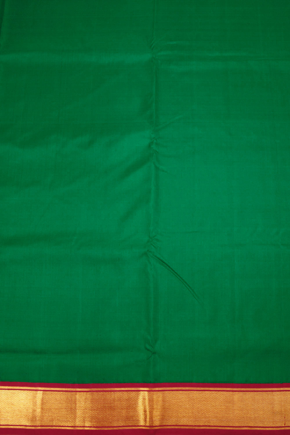 Green 9 Yards Pure Zari Kanjivaram silk saree 10063389