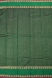 Green Handloom Kanchi Silk Cotton Saree  - Avishya