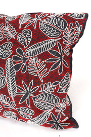 Red Kantha Embroidery Hand bag 10063520