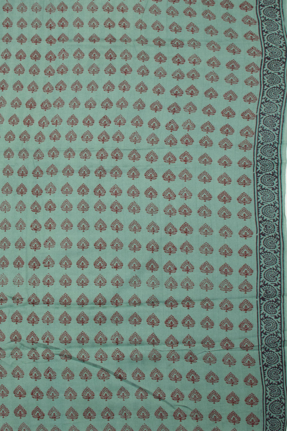 Blue Bagh Printed Cotton 3-Piece Salwar Suit Material 10063589