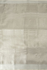 Silver Handloom Bengal Tant Cotton Saree - Avishya