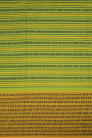 Avocado Green Handloom Dhaniakhali Cotton Saree 10063787