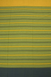 Wasabi Green Handloom Dhaniakhali Cotton Saree 10063794