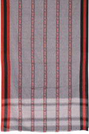 Nobel Grey Handloom Dhaniakhali Cotton Saree 10063804