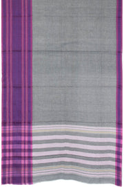 Grey Handloom Dhaniakhali Cotton Saree 10063805