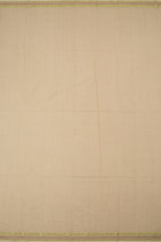 Beige Handloom Maheshwari Silk Cotton Saree - Avishya