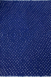 Blue Handwoven Bandhani Modal Saree  10063913