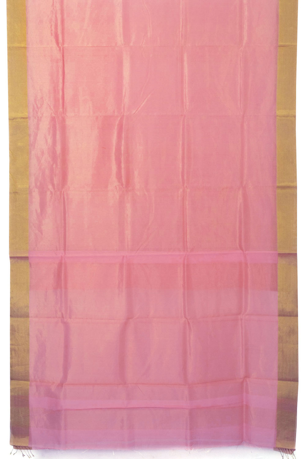 Pink Handloom Maheswari Silk Cotton Saree - Avishya
