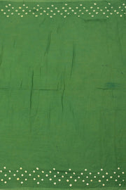 Green Handcrafted Bandhani Cotton Saree - Avishya