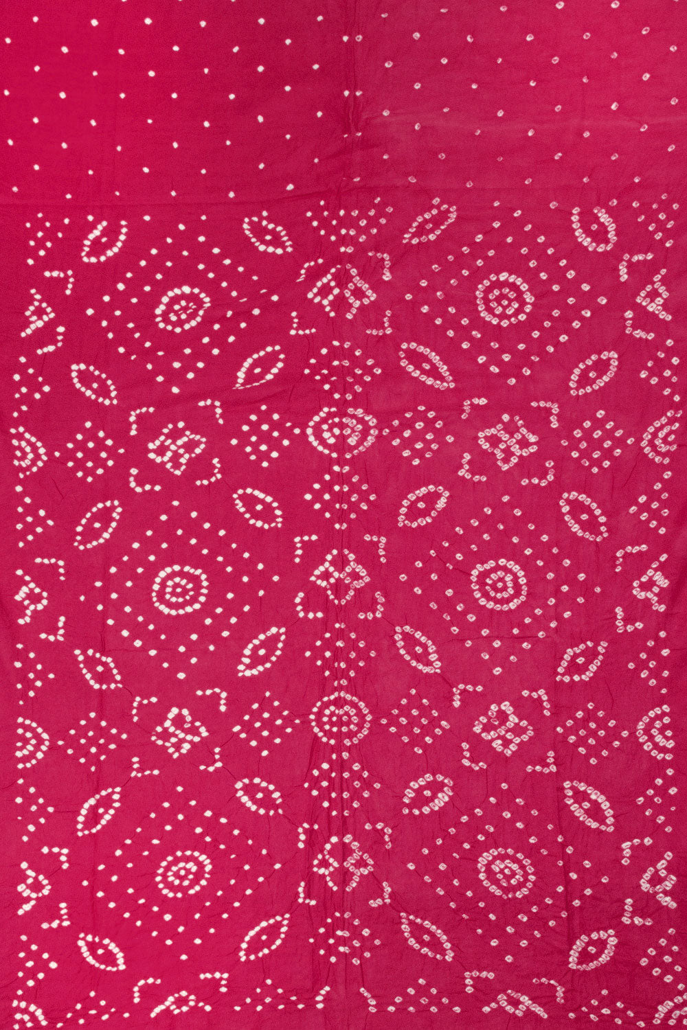 Pink Bandhani Cotton 3-Piece Salwar Suit Material - Avishya