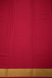 Walnut Brown With Pink Mysore Crepe Silk Saree With Butta Design And Zari Border 10076659