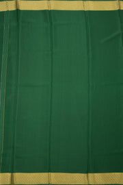 Green Mysore Crepe Silk Saree - Avishya