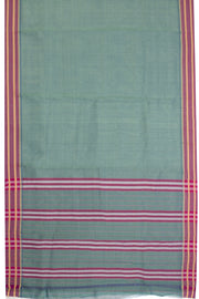 Green Handloom Narayanpet Cotton Saree Without Blouse 10064381 - Avishya