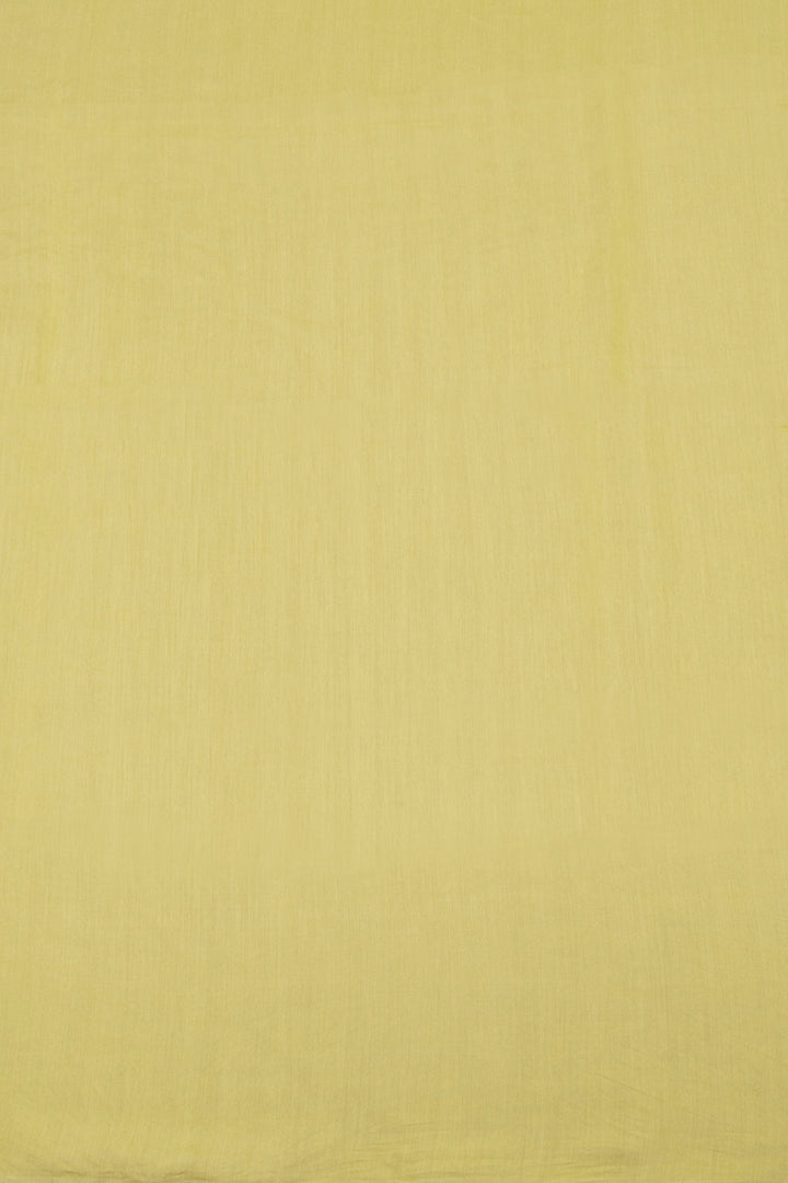 Yellow Organza Silk Cotton Saree - Avishya