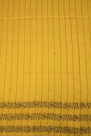 Peach Handloom Raw Silk Saree - Avishya