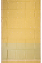 Yellow Handloom Chanderi Saree 10064672