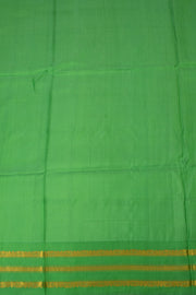 Yellow Handloom Gadwal Kuttu Silk Saree - Avishya