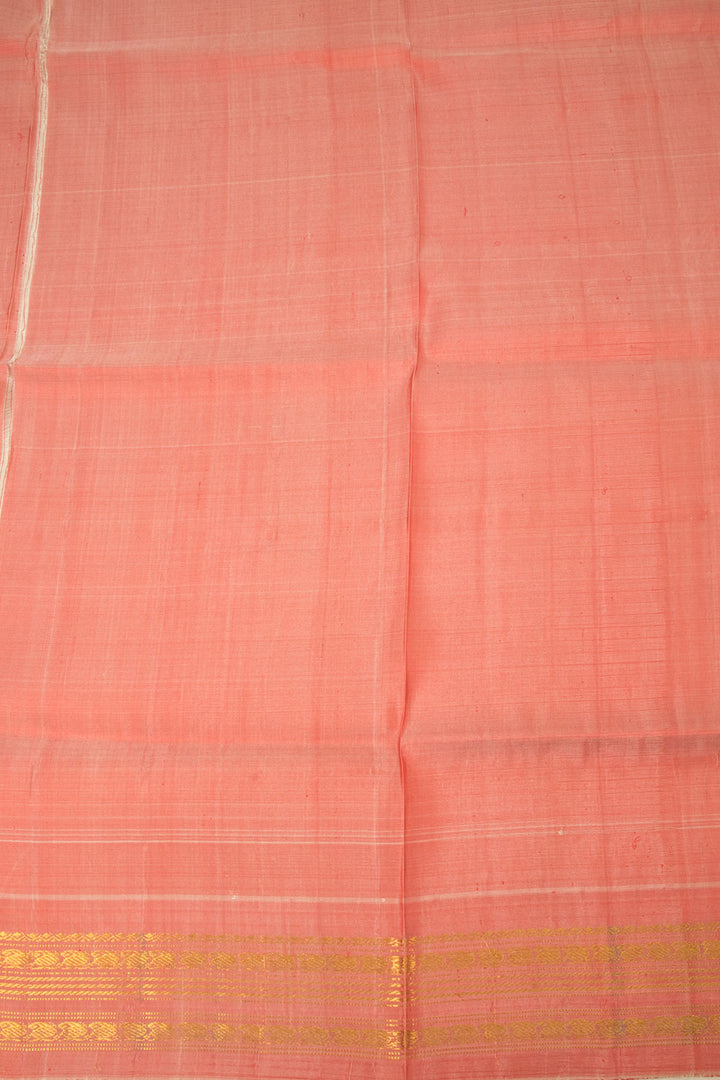 Brown Handloom Gadwal Kuttu Silk Saree - Avishya