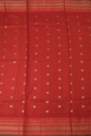 Mint Green Handloom Gadwal Kuttu Silk Saree - Avishya