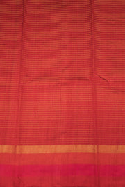 Blue Handloom Raw Silk Saree - Avishya