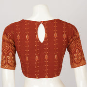Brown Sequin Embroidered Georgette Blouse -Avishya