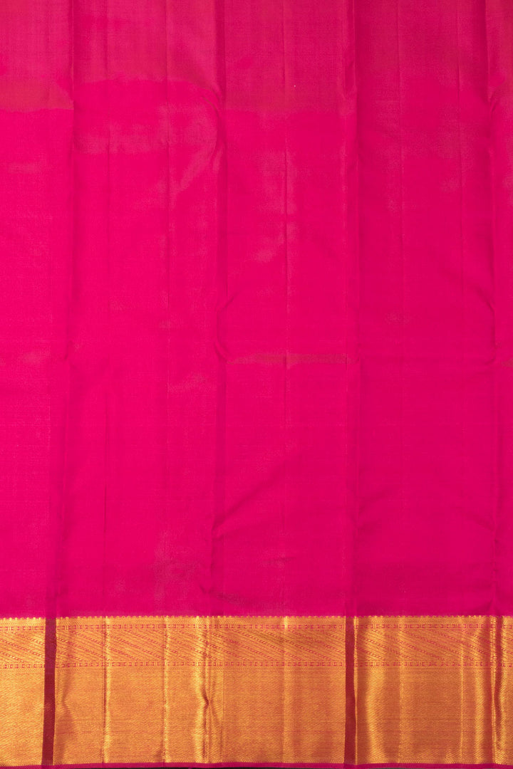Fushcia Pink Bridal Kanjivaram Silk Saree - Avishya