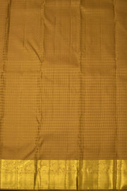 Antique Gold Bridal Kanjivaram Silk Saree - Avishya