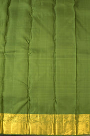 Pine Green Bridal Kanjivaram Silk Saree 10064983