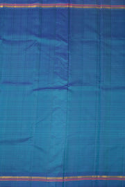 Blue Handloom Kanjivaram Silk Saree 10065036