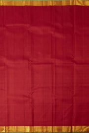 Red Handloom Pai Kattam Kanjivaram Silk Saree 10065038