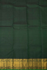 Blue Handloom Korvai Kanjivaram Silk Saree 10065059