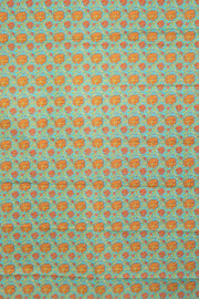 Hand Block Printed Cotton 3-Piece Salwar Suit Material - Avishya