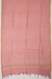 Pink Embroidered 3-Piece Silk Cotton Salwar Suit Material  - Avishya