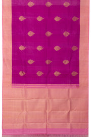 Violet Bridal Kanjivaram Silk Saree - Avishya