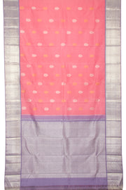 Orange Handloom Kanjivaram Silk Saree - Avishya