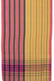 Pink Handloom Dhaniakhali Cotton Saree - Avishya